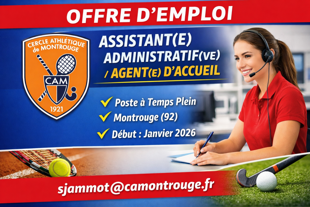 offre-emploi-assistant-administratif-agent-accueil-cercle-athletique-montrouge-profession-sport-92