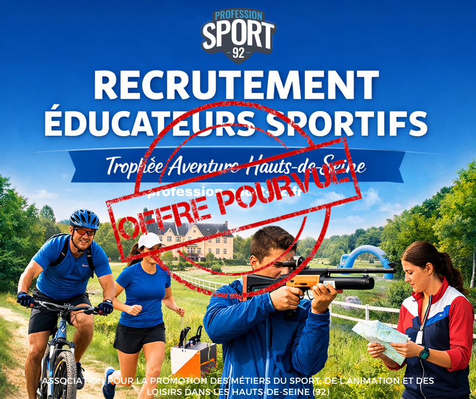 Éducateur Sportif Trophée Aventure Hauts-de-Seine